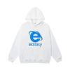 2025 Autumn New Men's Streetwear 2D Letter Pattern Printed Hooded Sweatshirt - Loose Fit Hooded Sweatshirt - Vintage New Style -