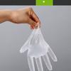 100 PCS Disposable TPE Gloves, Powder Free and Latex Free, Suitable for Kitchen, Bathroom Cleaning