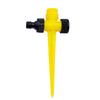 Rotary Garden Irrigation Nozzle: Plastic & Zinc Alloy for Lawn and Agricultural Watering