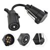7-Pin American To European Trailer Adapter: Wiring Harness for Brake, Turn Signal & Tail Light Connector