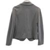 Theory Luxe Tailored Jacket 36 Gray Stretch Women Used