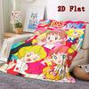 Sally the Witch 2D Flat Pattern Flannel Blanket High quality All Seasons Warmth and Comfort Perfect for Christmas Gifts.SMT0917269