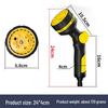 High-Pressure Garden Watering & Car Wash Rubber-Coated Water Gun