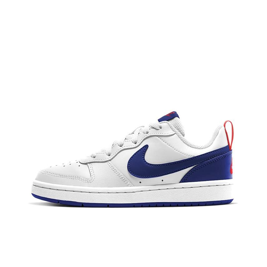 

кроссовки Nike Court Borough Low 2 White Deep Royal GS BQ5448-113