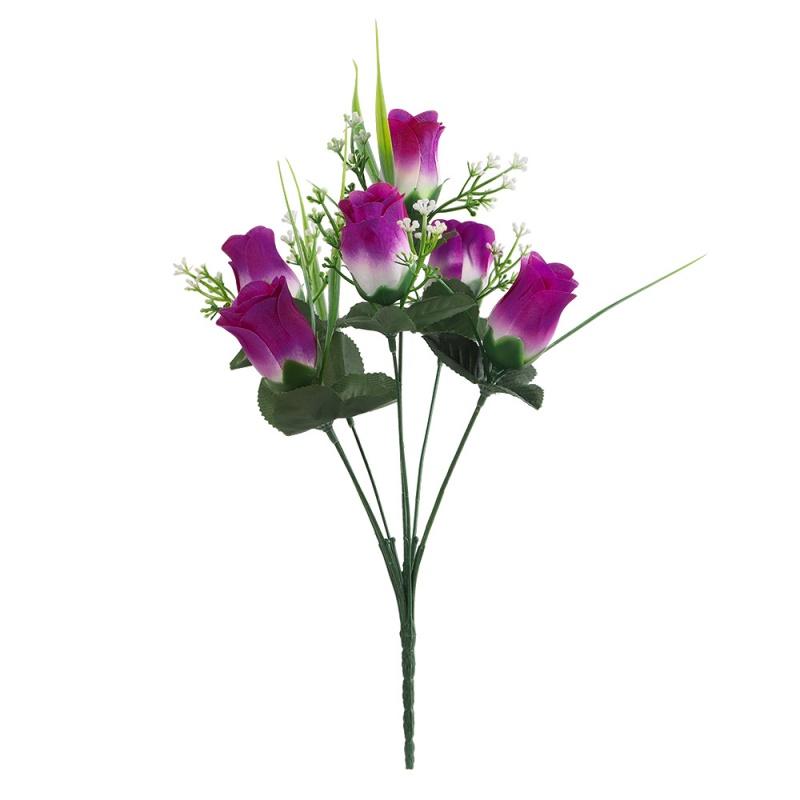 

35cm Tulip Berry Artificial Flower Simulated Flower Living Room Green Plant Home Decoration Ornament Desktop Prop Wedding Decor 1Pcs фиолетовый