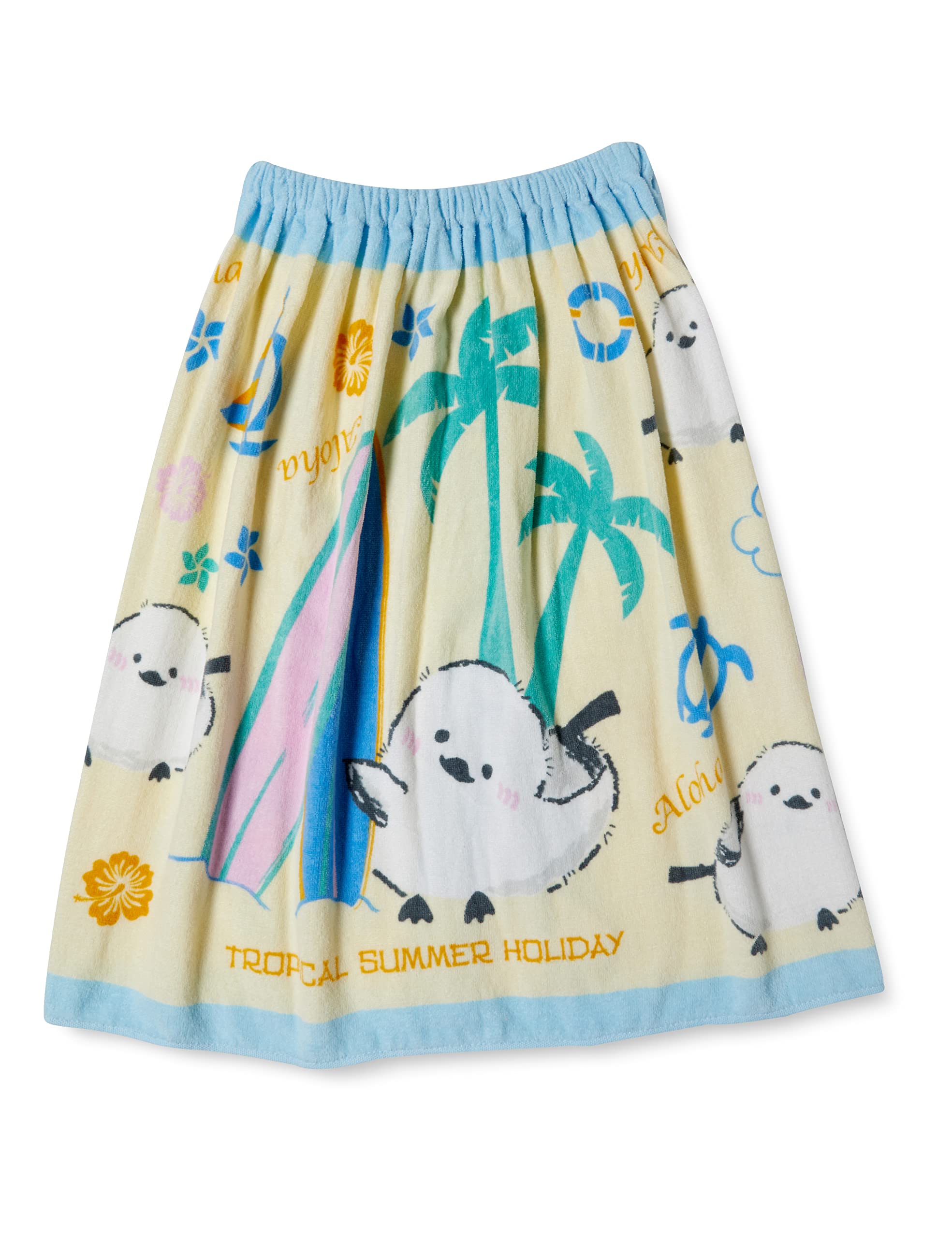 

Marushin 60cm Length Rolled Towel Wrap Towel Girls Pattern 60 x 120cm Summer Vacation Cotton 0115079500 Shimamaru s 100%