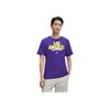 Nike Los Angeles Lakers DNA Dri-FIT NBA Short Sleeve T-Shirt Men Tops Court-Purple CK8959-547