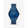 Slim Runway Blue-Tone Aluminum Watch MK4503