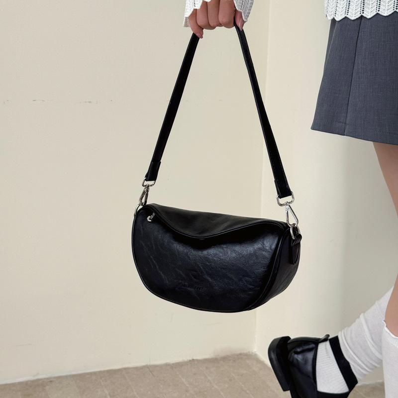 Underarm Bag - Stylish Single-shoulder Crossbody Bag with An Elegant Appearance - Dumpling Bag