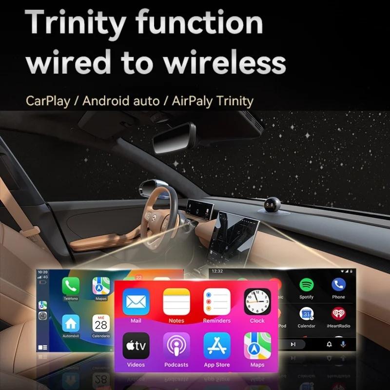 Wireless Carplay 3 In1 Smart Mirror Link Carplay Android Auto USB Dongle Adapter Wired Carplay To Wireless Plug And Play