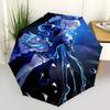 Genshin Impact Automatic Opening and Closing, 8 Rib Structure Portable Umbrella, Suitable for Men and Women In All Seasons Perfect Gift for