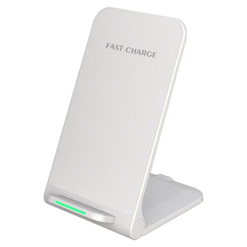 Folding Desktop Fast Wireless Charger for Apple and Huawei Phones