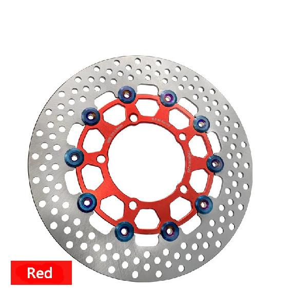 Brake Disc 245mm 5-hole RPM Electric Car Floating Hole Disc Electric Motorcycle Brake Disc Universal Auto Parts красный