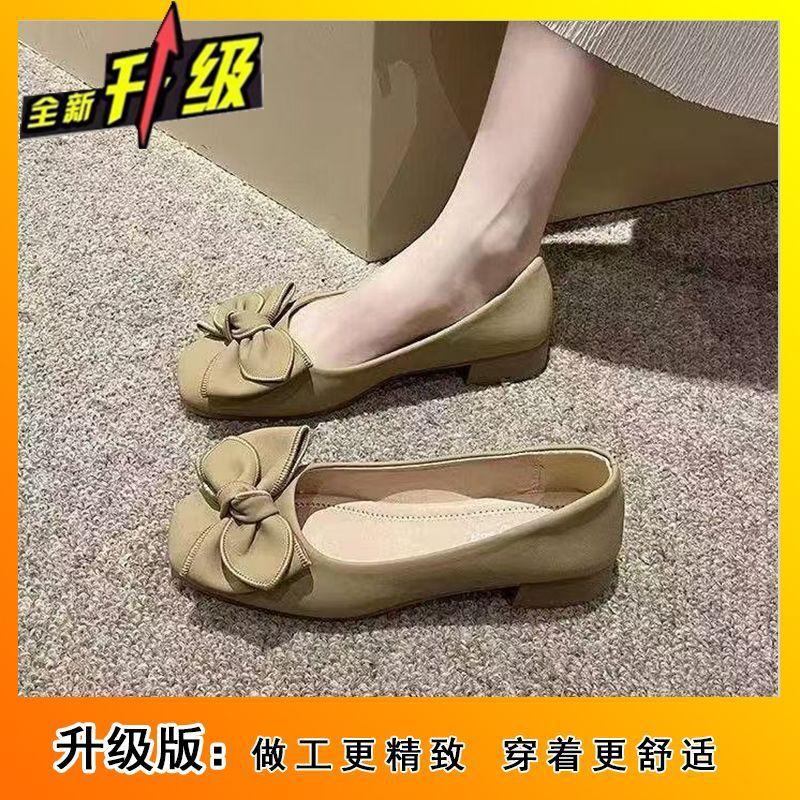 French soft-soled single shoes women's 2025 spring and summer new models with skirts Mary Jane small leather shoes women's shallow soft-soled shoes