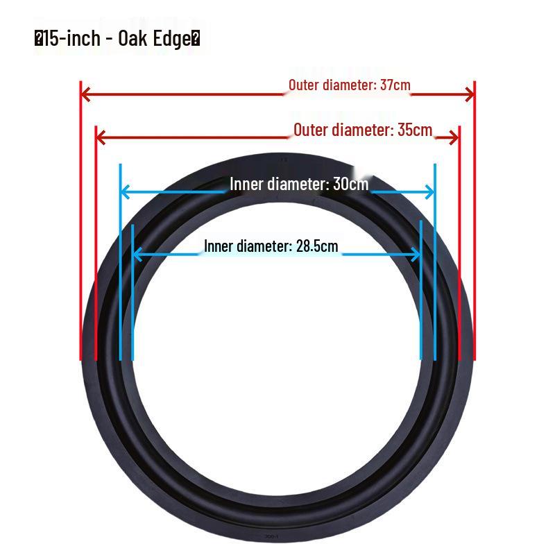 Speaker Surround Repair Rubber Edges for 3-15 Inch Models