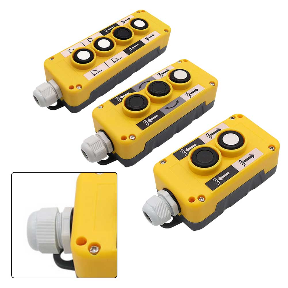 Highrise building crane control switch COP 2B3B4B designed with clear indicator signs for easy operation and safety