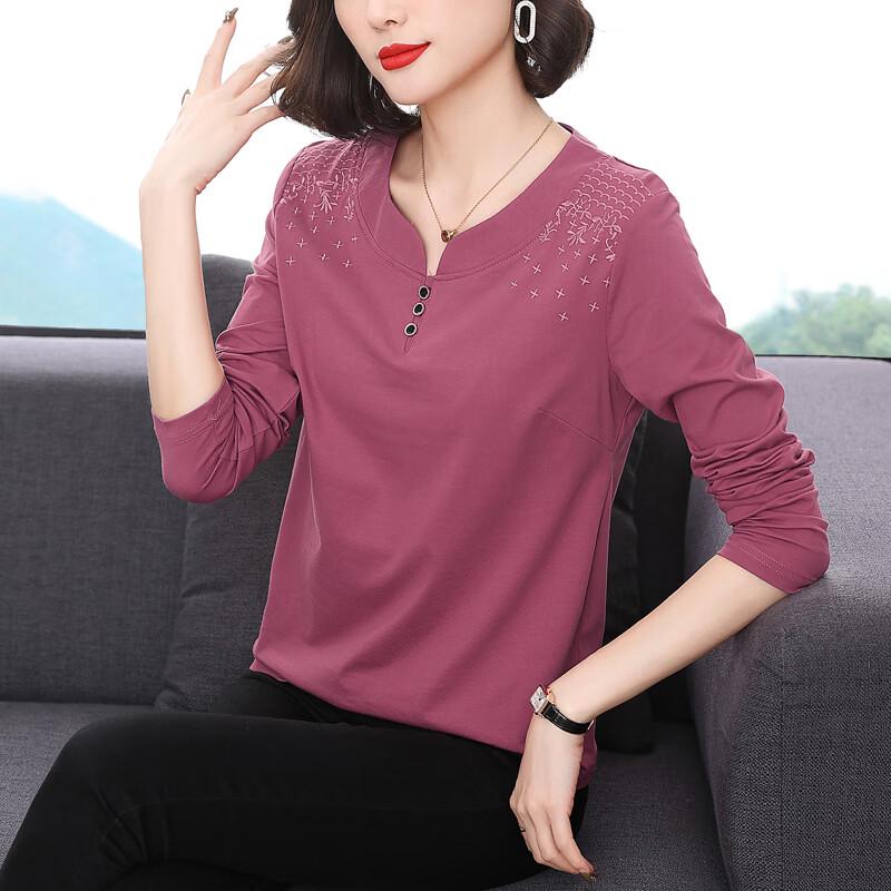 Etam Women's Rhinestone Embellished Long Sleeve T-Shirt