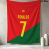 Cr7 Wall Tapestry Aesthetic Wall Hanging Printed Fabric Blanket Decorative Tapestries For Bedroom Living Room Home Decor