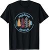 Explore More Outdoor Adventure Hiking Camping Minimal Design Unisex T-Shirt