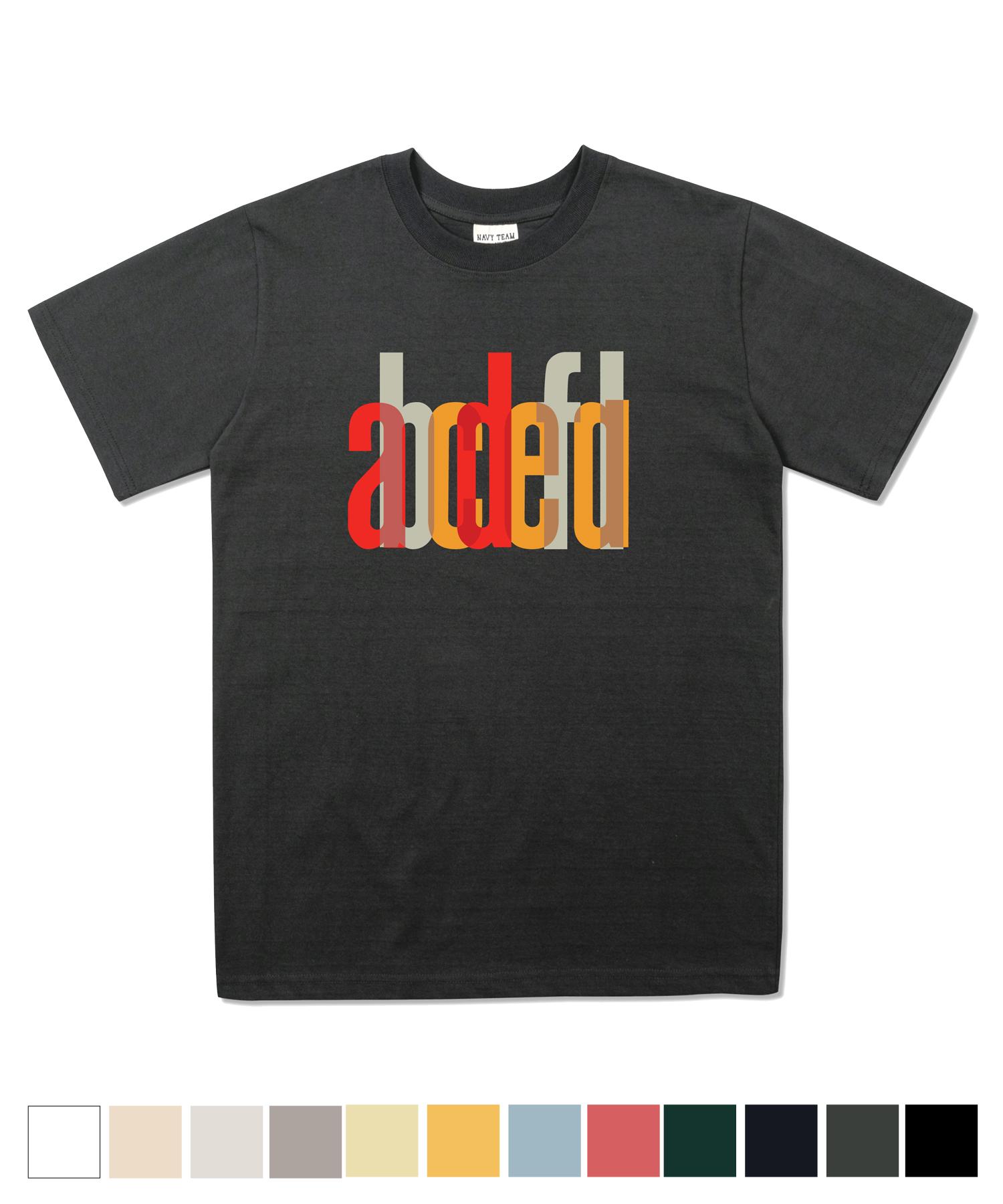Navy Team Ntv-Alphabet Short Sleeve 1
