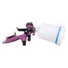 HVLP Spray Gun Kit with 1.3mm Tip 600ml Cup Professional Paint Sprayer 4000B for Furniture Wall Art