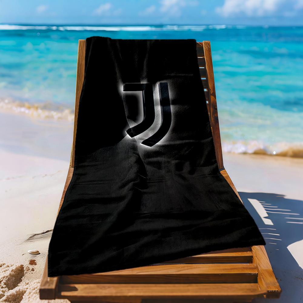 Juventus Beach Towel Super Soft Absorbent Comfortable Lightweight Suitable For Sports Travel Swimming Yoga Bathroom Beach And Pool