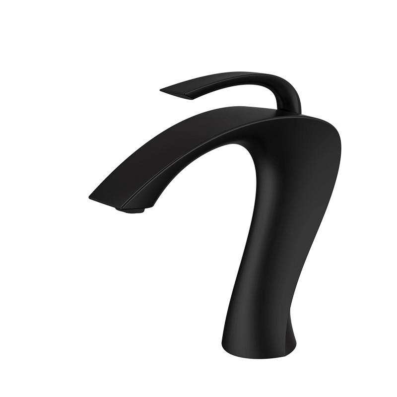 

Red Unique Bathroom Faucet Copper Gold Bathroom Basin Faucet Cold & Hot BlackWater Mixer Sink Tap Top High Quality Lavotory Tap