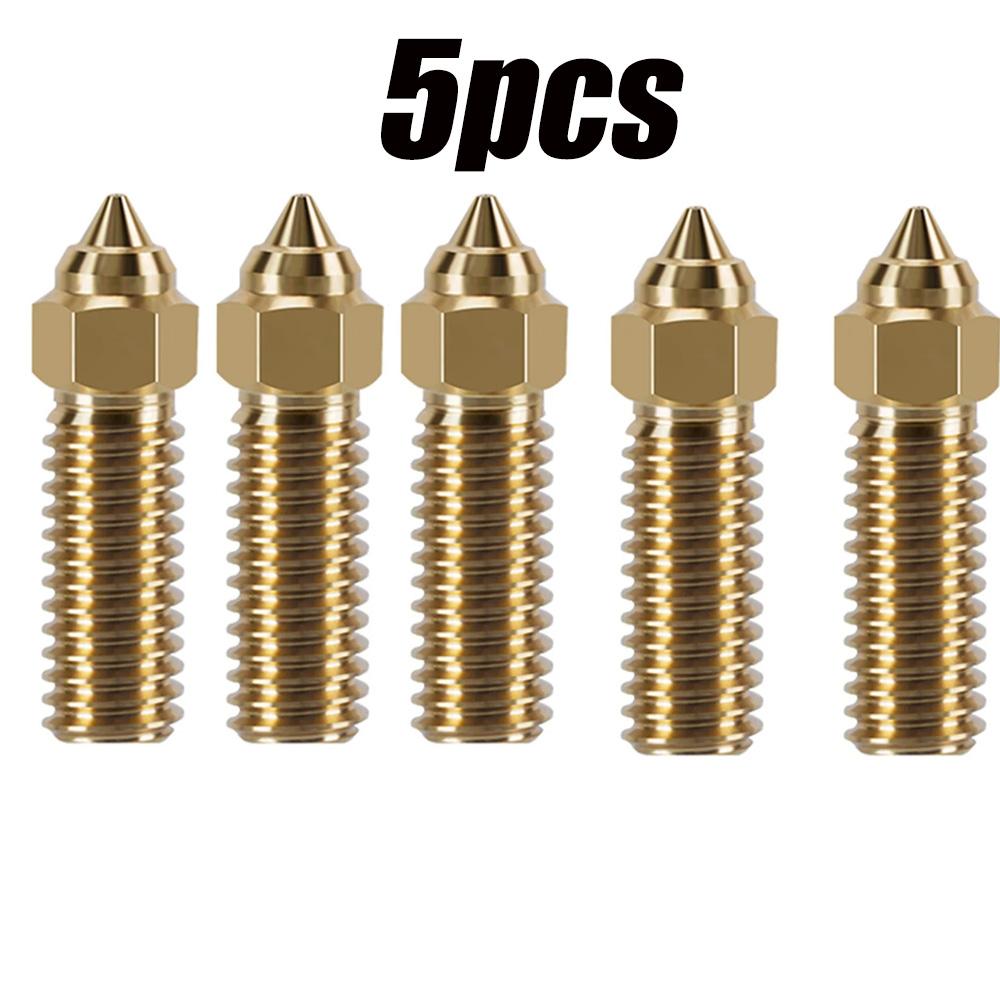 For Creality Ender 3 V3 KE K1/k1 Max Nozzle CR-M4 Nozzles Hardened Steel  Brass Copper plated For Anycubic Kobra/Vyper 3D Nozzle