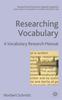 The Researching Vocabulary : A Vocabulary Research Manual Book