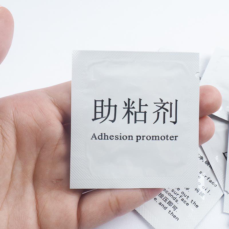Primer Adhesion Promoter Double Sided Tape Adhesive Sticky Aid Glue Primer Promoter Car Accessories sticker 10 bags