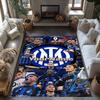 Inter Milan Personalized Name Carpet Design for Kitchen Playrooms Decorate room Dormitory Anti-slip Rug Anime Office Decor Best for Christmas