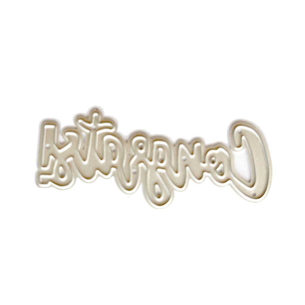 Metal Die Cuts Graduation Congratulations Embossing Stencil Cutting Dies for Card Making Scrapbooking Paper Craft DIY