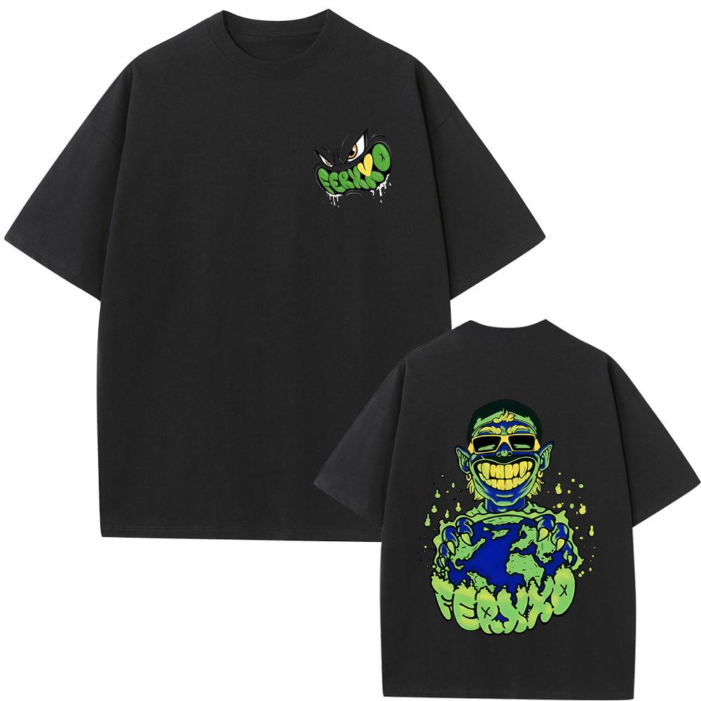 Feid Ferxxo Album SIXDO 2026 T Shirt Unisex Women Fashion Pop Music Tshirt Summer Casual Cotton Oversized Short Sleeve Streetwear