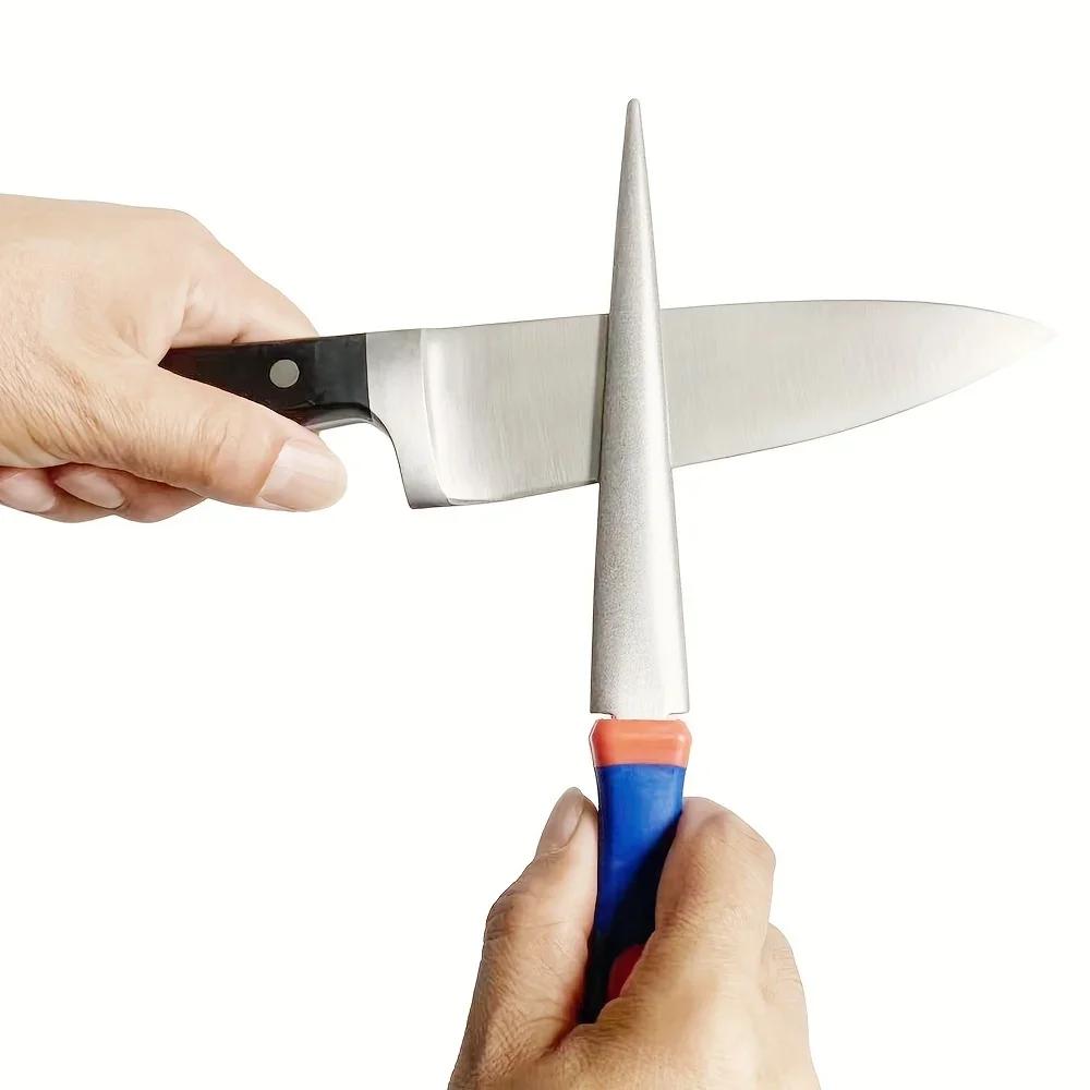 

Алмазный напильник для заточки, точильный стержень - Алмазный материал, плоские и изогнутые кромки с обеих сторон, подходит для заточки ножниц