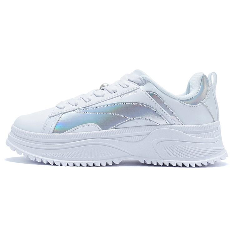 (WMNS) Li-Ning Retro Sport Leisure White Women s AGCR338-3 EU 37