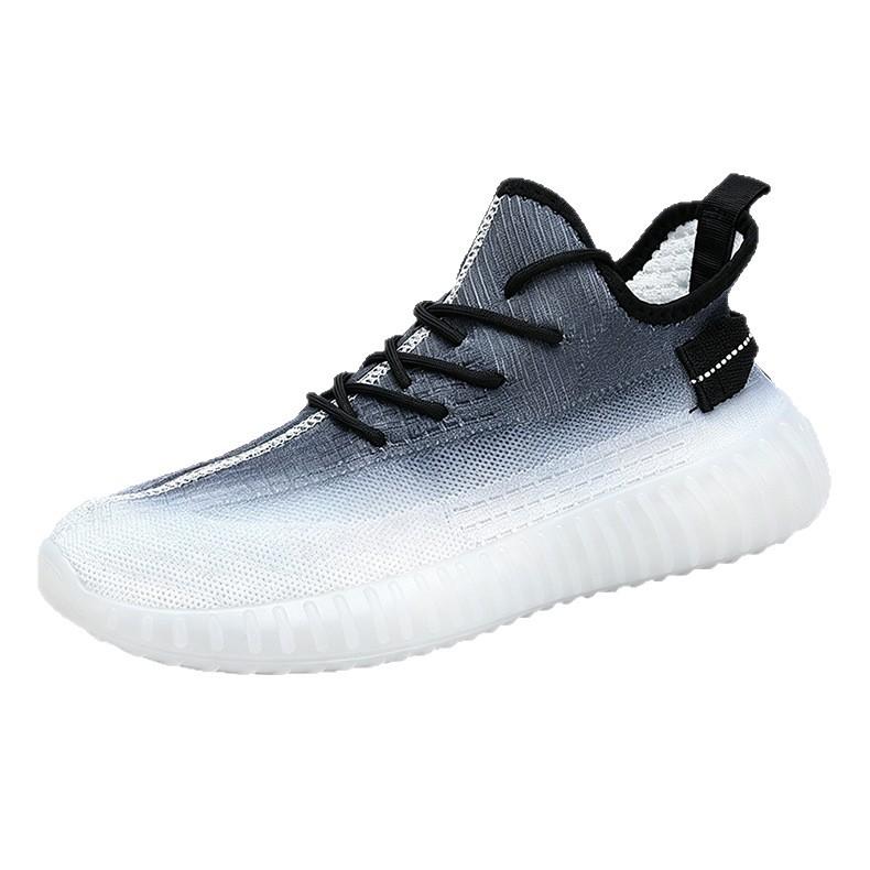 New Gradual Change Coconut Shoes Summer Mesh Breathable 2026 Soft Sole Casual Running Sneakers Large Size