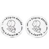 European & American Christmas Baby Parents Commemorative Stainless Steel Decision Coin Gift Toy