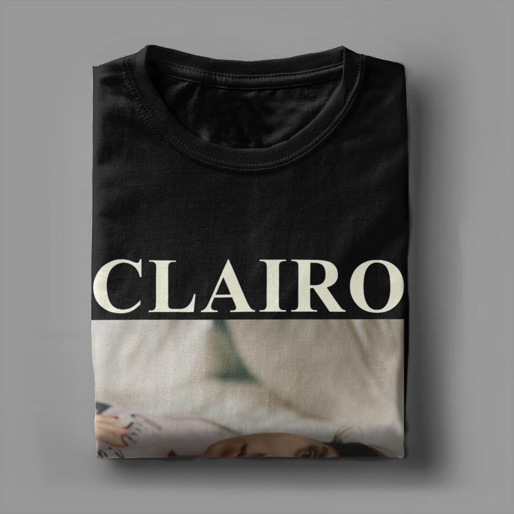 Singer Clairo T Shirt Men Cotton Vintage T-Shirts O Neck Tee Shirt Short Sleeve Clothing 6XL
