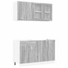 Lyon Kitchen Unit Set 4 Pcs Grey Sonoma Wood Based Panel