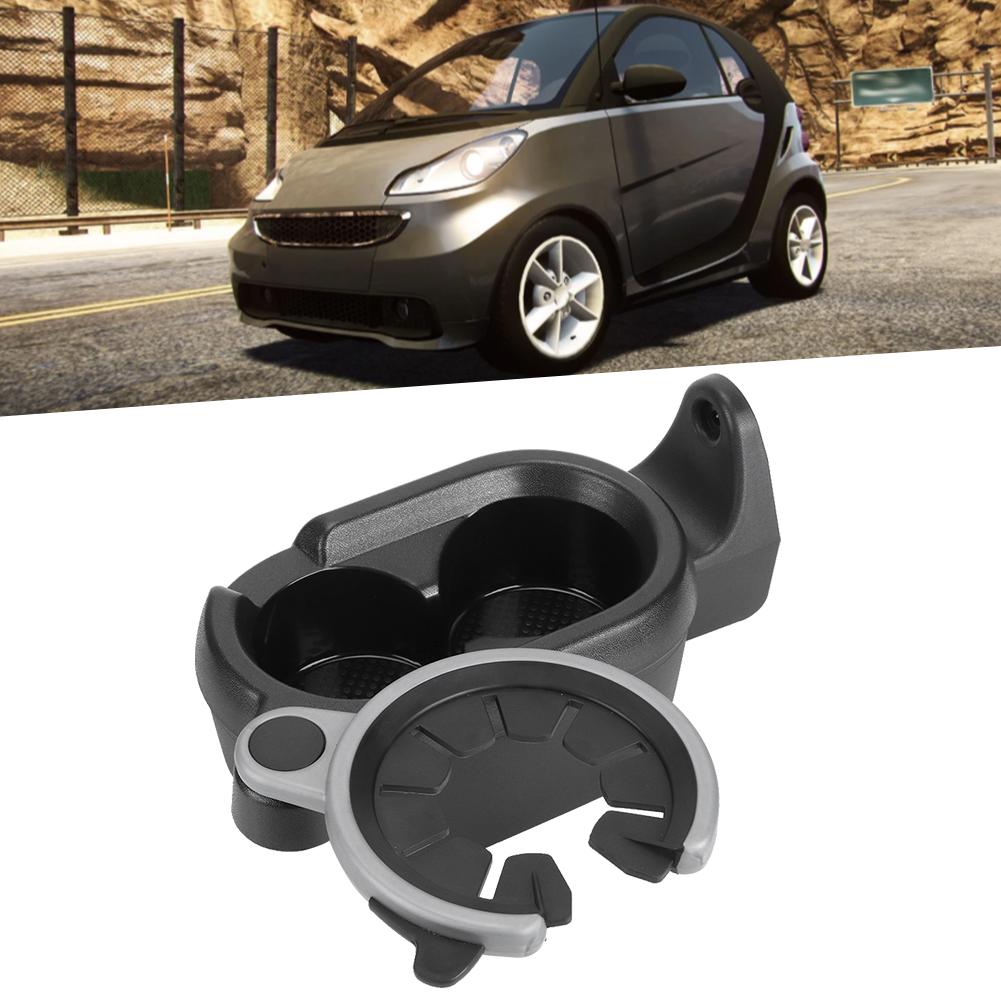Car Center Console Cup Holder Bottle Storage A4518100370 Fit for Smart Fortwo W451