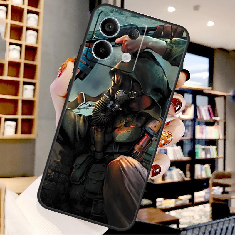 Stalker Clear Sky For Xiaomi Redmi Note 13 Pro 9 10 11 12 14 15 Pro Plus Case For Redmi 15 12C 13C 14C 10C 15C