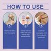 Olio di Ricino Roller Applicatore Visheng E Olio per la cura del corpo multiuso idratante e nutriente per massaggio quotidiano
