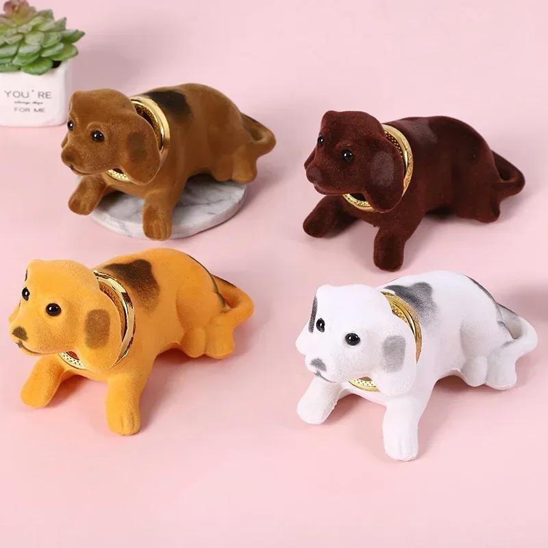 Creative Shaking Head Dog Doll Car Accessories Car Dashboard Toys Cute Nodding Dog Car Interior Accessories Children's Gifts