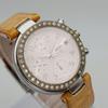 [USED] Seiko Lukia Date White Chronograph 7T92 Waterproof Steel Watch in Good Working Condition