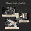 Harry Potter Gringotts Bank Building Blocks MOC JD026 Dragon Magic World Modular Model Architecture Bricks Toy For Kid Gift