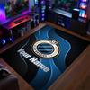 Crystal Velvet Rug Club Brugge FC Print Custom Name Text Floor Mat Home Decor