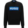 Hugo Mens Niero Box Logo Crew Neck Sweatshirt