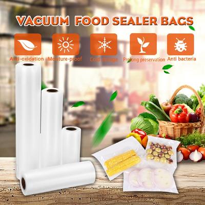 Rolls Food Vac Bags Magic Seal for Vacuum Sealer Storage Bags Food Saver 17*500cm