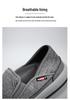 Men's Summer Slip-On Breathable Mesh Shoes - Old Beijing Cloth, Odor-Free, Casual Style