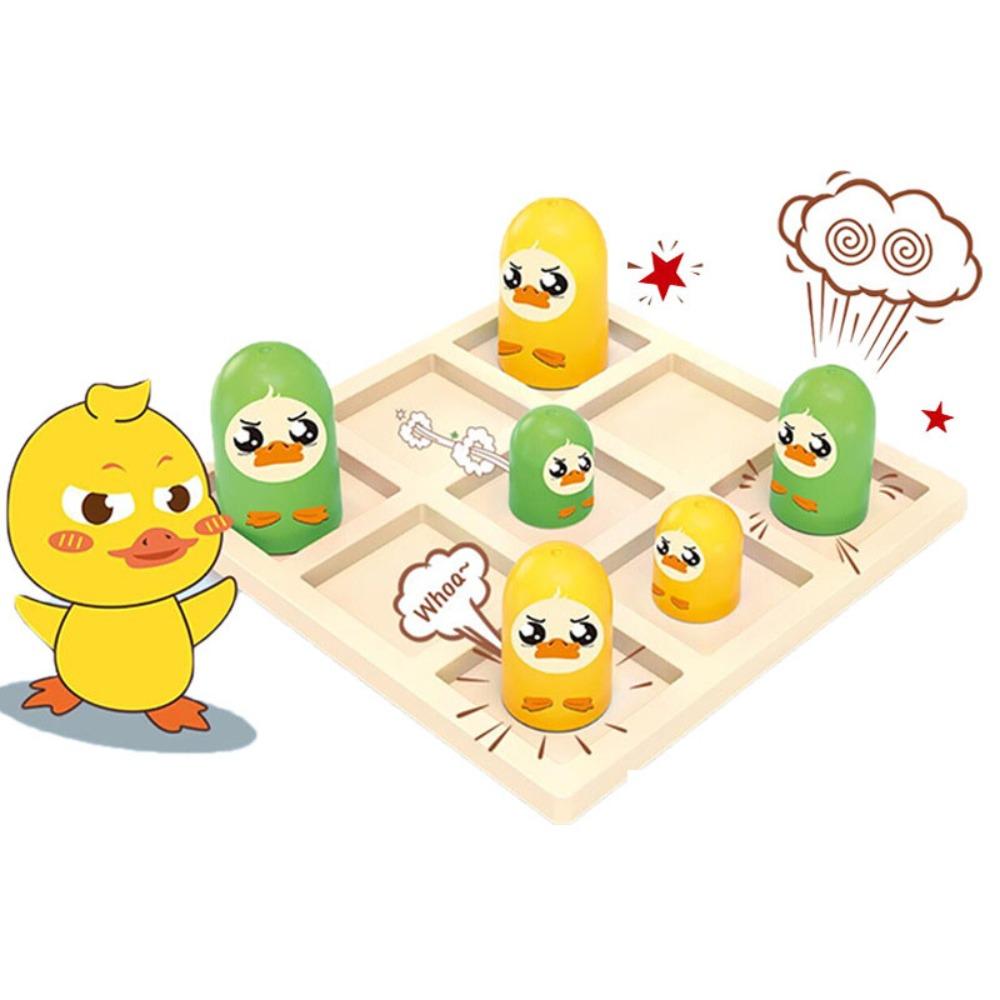 

Parent-Child Big Eat Small Gobble Board Toys 2 Players XO Chess Board Toys Gifts жёлтый